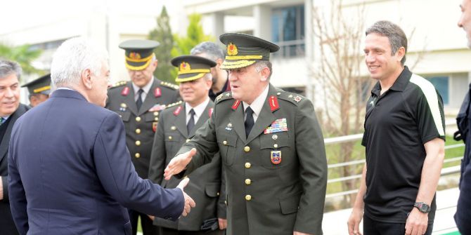 Tuğgeneral Ahmet Hacıoğlu’ndan Bursaspor’a Ziyaret