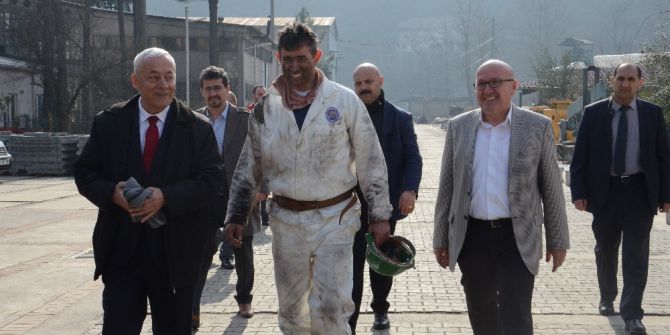 Zonguldak’ta Madene İnen Feyzioğlu: "Devletin Koşulları, Özel İşletmelerin Koşullarından Daha İyi"