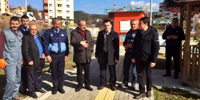 Araç’ta 20 Bin Metrekarelik Alan Parke İle Döşenecek