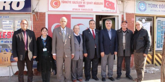 Ayvalık Sgk; Gaziler Ve Şehit Ailelerini Yalnız Bırakmıyor