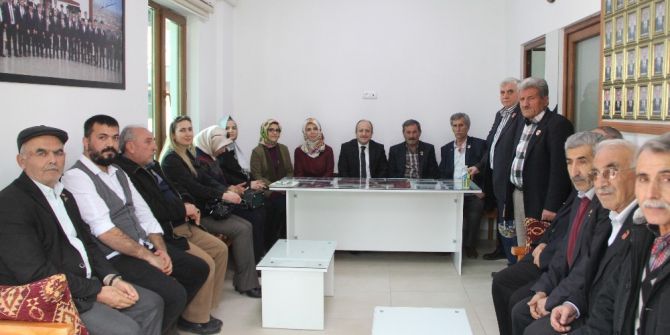 Karadağ’dan Gaziler Derneği’ne Ziyaret