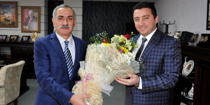 Bozüyük Vergi Dairesi Müdürü Kanar’dan Başkan Bakıcı’ya Ziyaret