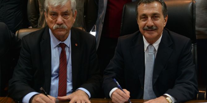 Başkan Ataç, Disk İle Sözleşmeyi İmzaladı