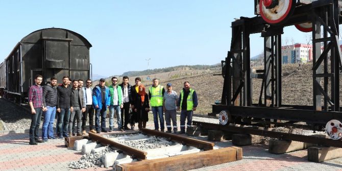 Demiryolu Projesinin Örneği Kbü’ye Kuruldu