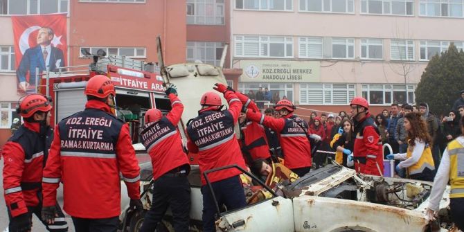 Lisedeki Tatbikat Gerçeğini Aratmadı