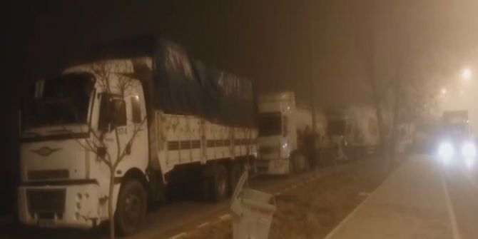 Çanakkale’de Sis Etkisini Artırdı