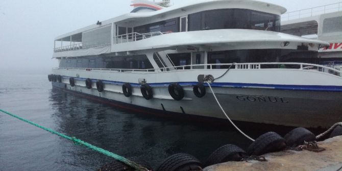 İstanbul’da Deniz Ulaşımına Sis Engeli