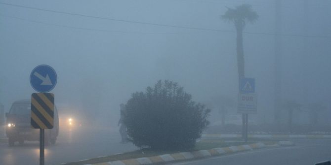 Balıkesir’de Sis Etkili Oldu