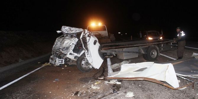 Gaziantep’te Trafik Kazası: 1 Ölü