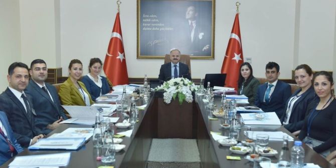 Sodes Değerlendirme Toplantısı Vali Çakacak Başkanlığında Yapıldı