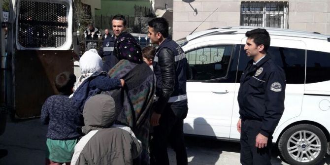 Keçiören’de Dilenci Operasyonu