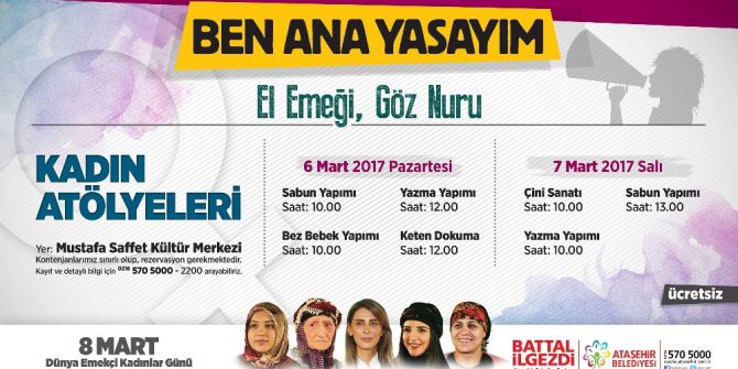 Mart Ayı Ataşehir’de Sıcacık Geçecek