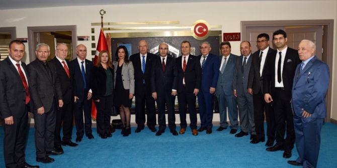Adana Smmmo’dan Vali Demirtaş’a “Muhasebeciler Günü” Ziyareti