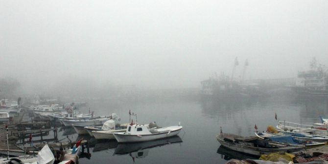 Yoğun Sis Deniz Ve Karayolu Ulaşımını Olumsuz Etkiledi
