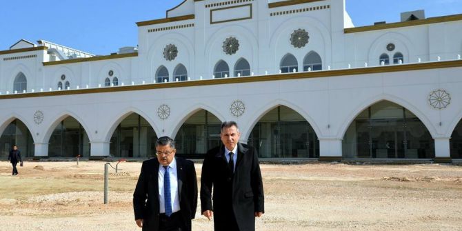 Vali Elban Ve Başkan Yağcı’dan Yeni Otogarda İncelemeler