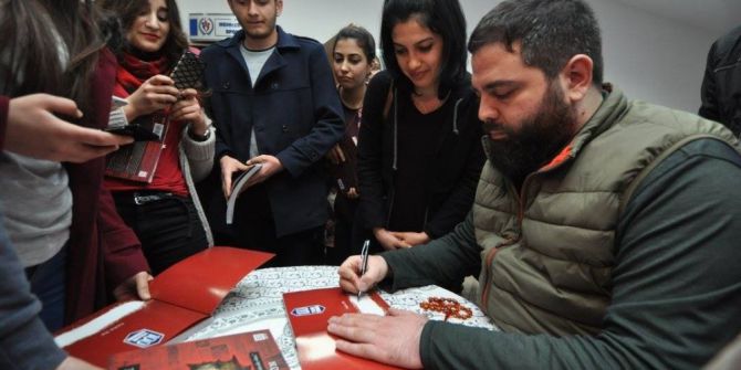 Taha Ün, Tokat’ta Gençlerle Buluştu