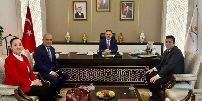 Başkan Güneş,ankara Ziyaretlerine Devam Ediyor