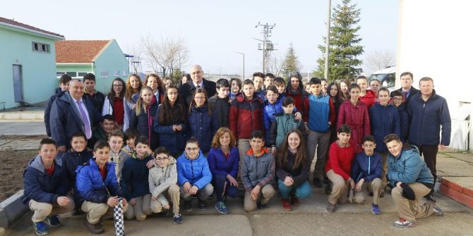 Ortaokul Öğrencileri İçme Suyu Arıtma Tesisini İnceledi
