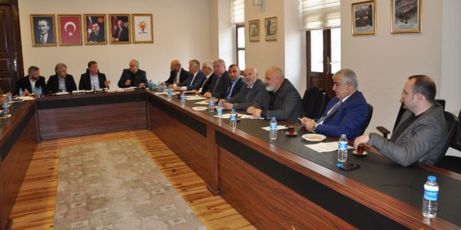 Ak Parti Trabzon Skm Ve İlçe Başkanları Toplantısı