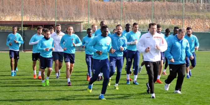 Aytemiz Alanyaspor, Medipol Başakşehir Maçı Hazırlıklarını Sürdürdü