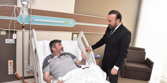 Başkan Doğan’dan Milletvekili Çakır’a Geçmiş Olsun Ziyareti