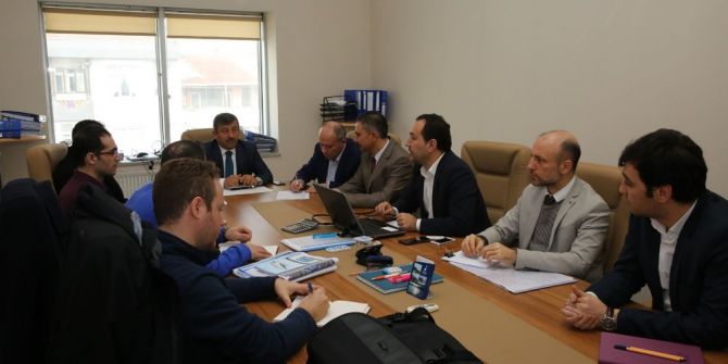 Başkan Karabacak, Metro Projesini Yetkililerle Konuştu