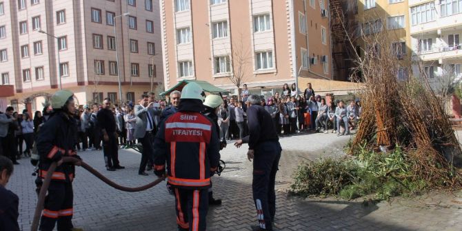 Aladağ Ders Oldu, Yangın Tatbikatı Düzenlendi