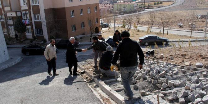 İncesu Belediyesi 2017 Yılında Parke Çalışmalarına Başladı