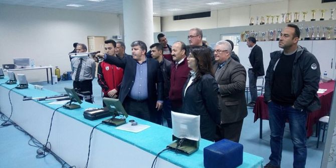 Gençlik Ve Spor İl Müdürü Çeker, Atıcılarla Bir Araya Geldi