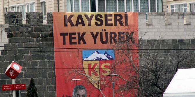 Kayserispor’a Pankartlı Destek