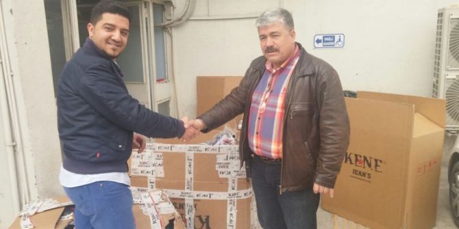 45 Bin Lira Değerinde Kumaş Çalan Hırsızlar Yakalandı