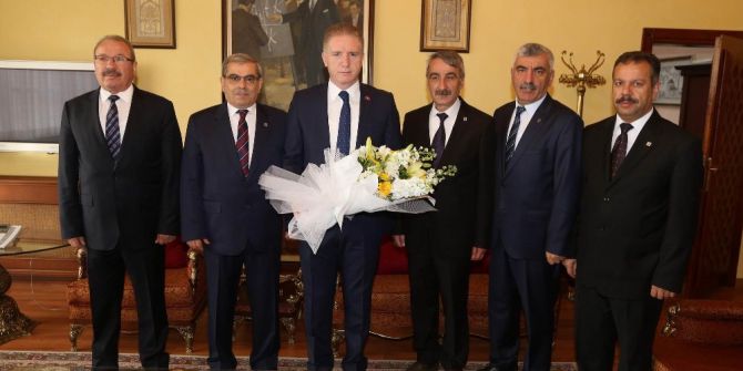 Muhasebecilerden, Vali Gül’e Ziyaret