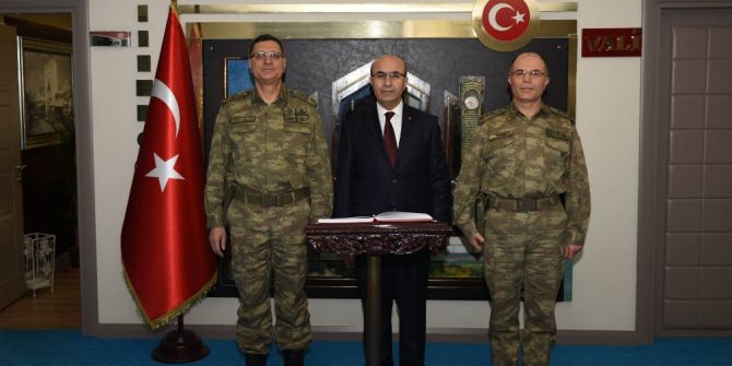 Jandarma Genel Komutan Yardımcısı Korgeneral İbrahim Yaşar’dan Vali Demirtaş’a Ziyaret