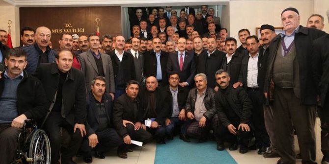 Vali Yavuz Muhtarlarla Bir Araya Geldi