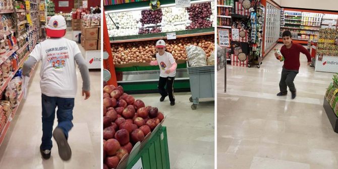 İngilizce Alışveriş Oyunu İle Markette Yarıştılar