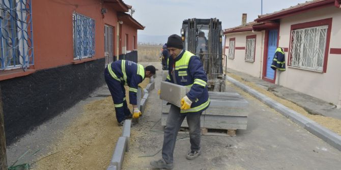 Fevzi Çakmak Mahalesi’nde Yol Çalışması