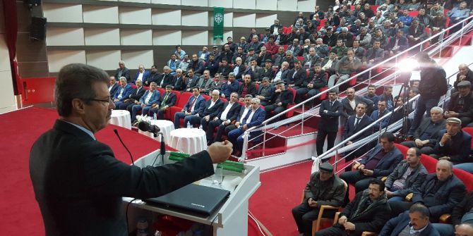 Gemerek Çiftçileri Şeker Fabrikasının Söküm Ve Tesellüm Seminerine İlgi Gösterdi