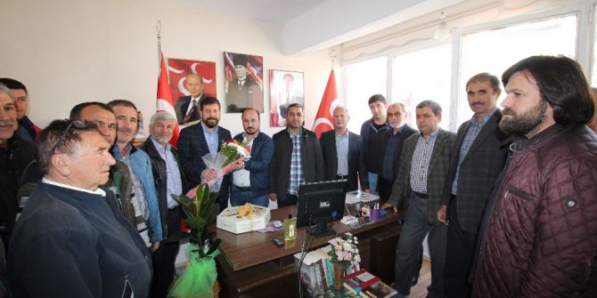 Başkan Yavaş’tan Mhp’ye "Evet" Ziyareti