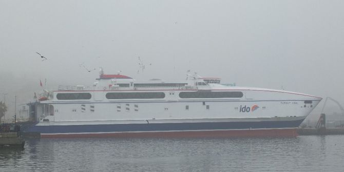 Bandırma’da Yoğun Sis