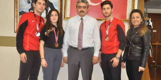 Milli Sporcu Gezgin Kardeşler Başkan Alıcık’dan Destek İstedi