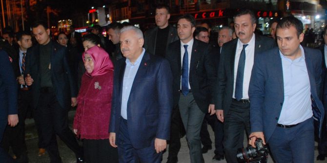 Başbakan Yıldırım, Tokatlılarla Hatıra Fotoğrafı Çektirdi