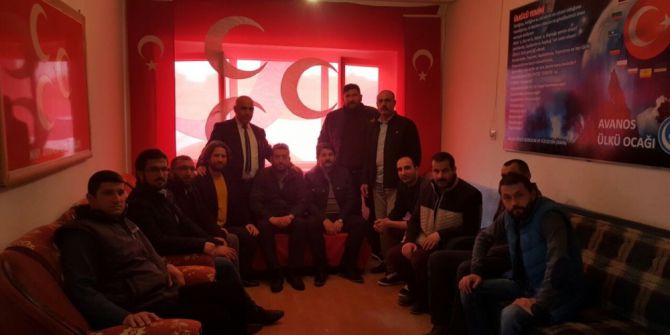 Ak Parti Avanos Teşkilatı Mhp İlçe Başkanlığını Ziyaret Etti