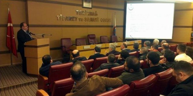 İkram Sektörüne Ait İşletmelere Yönelik Bilgilendirme Toplantısı