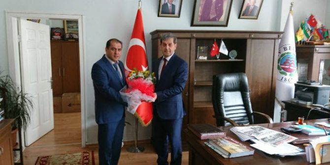 Simav Vergi Dairesi Müdür Vekili Yalçınkaya’dan Başkan Özkan’a Ziyaret