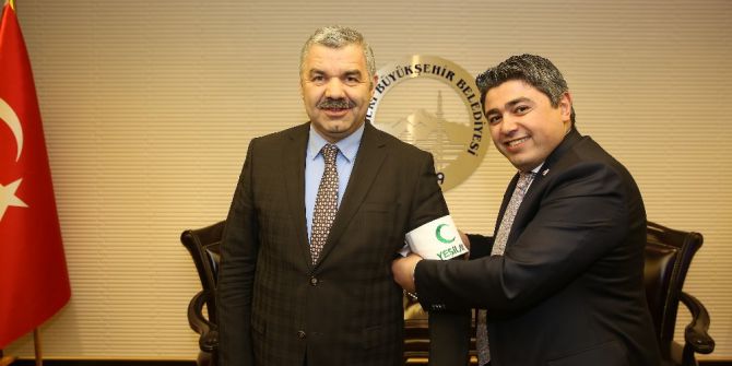 Başkan Çelik’ten Yeşilay’a Destek