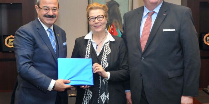 Almanya Büyükelçisi Martın Erdmann Gso’yu Ziyaret Etti