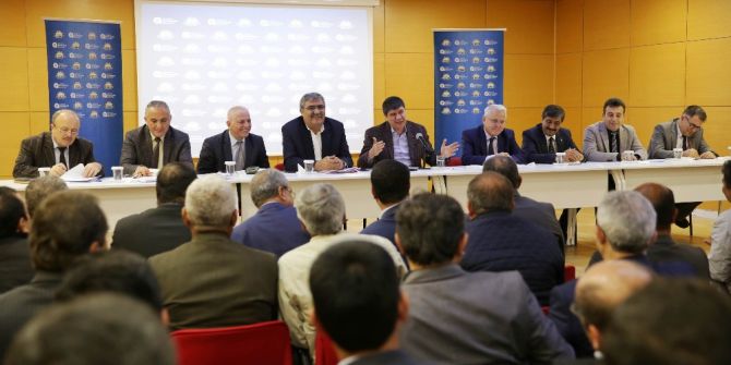 Başkan Türel, Muhtarlarla Buluştu