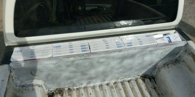 Başkale’de Sigara Kaçakçılığı