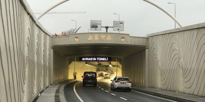 Avrasya Tüneli’nin Geçiş Ücreti İnternet Üzerinden De Ödenebilecek