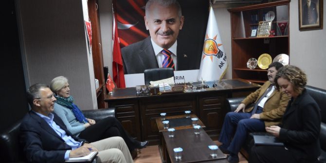 Abd Adana Konsolosu Specht Ak Parti’yi Ziyaret Etti